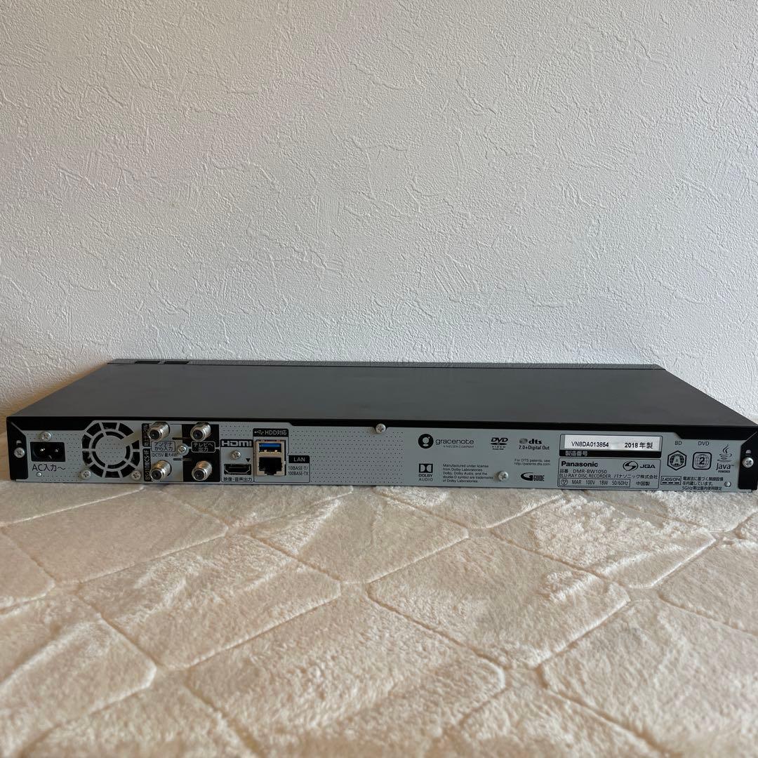 Panasonic Blu-rayレコーダー DMR-BW1050 通電確認済み