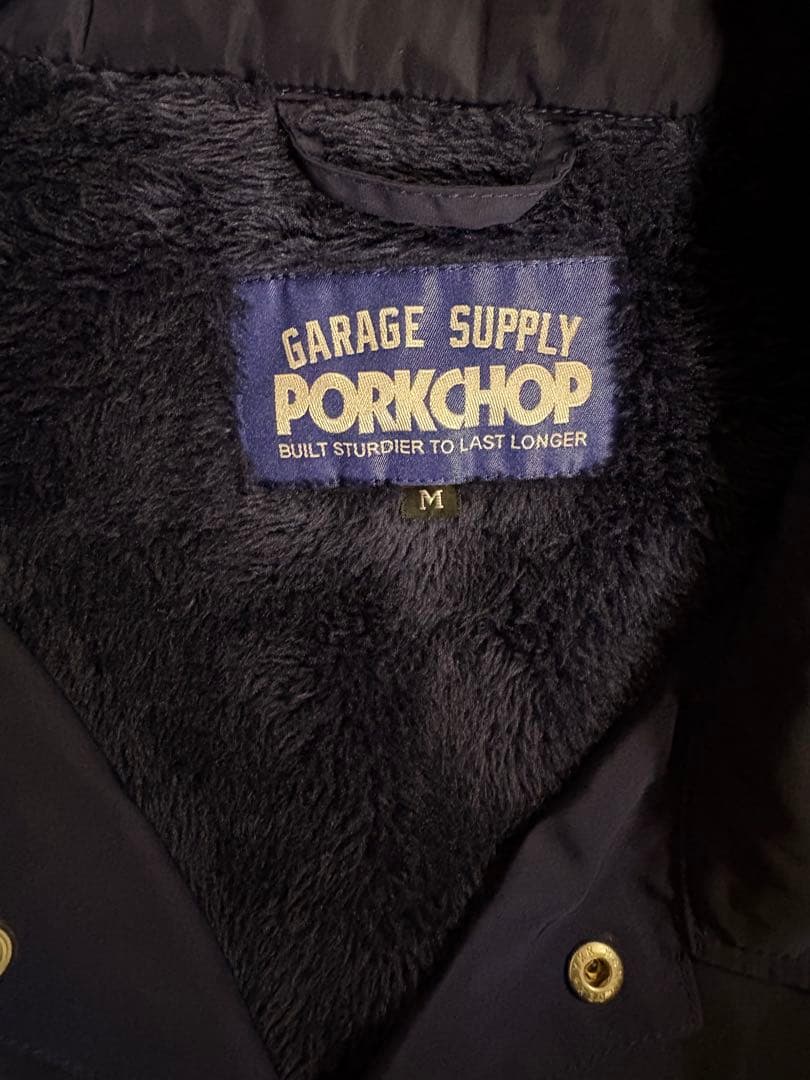 ポークチョップ ボアコーチジャケット ガレージサプライ