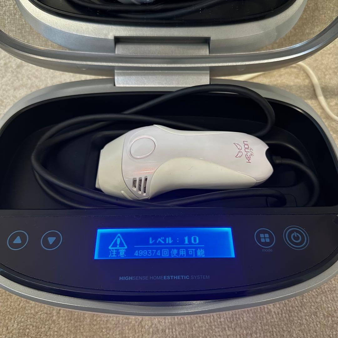 ケノン ver.8.5. 脱毛器 本体＋カートリッジ2個 【動作確認済み】