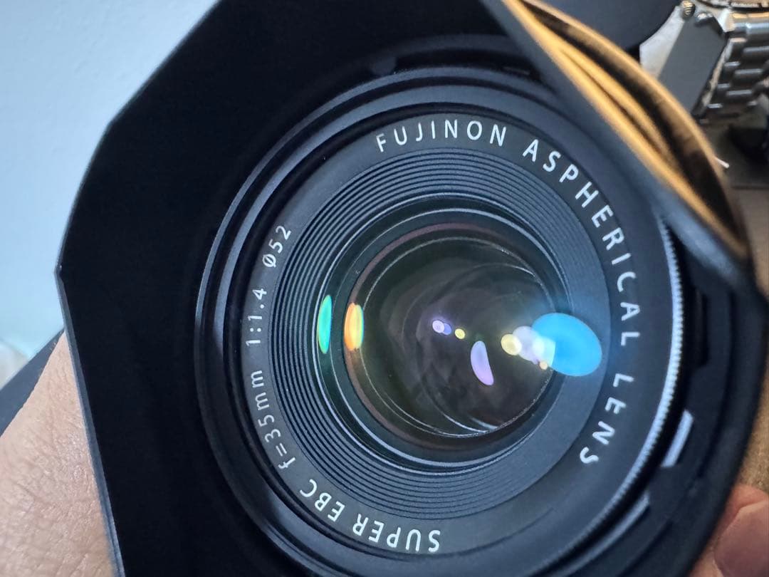 【美品】FUJIFILM XF35mm F1.4単焦点レンズ　純正フィルター