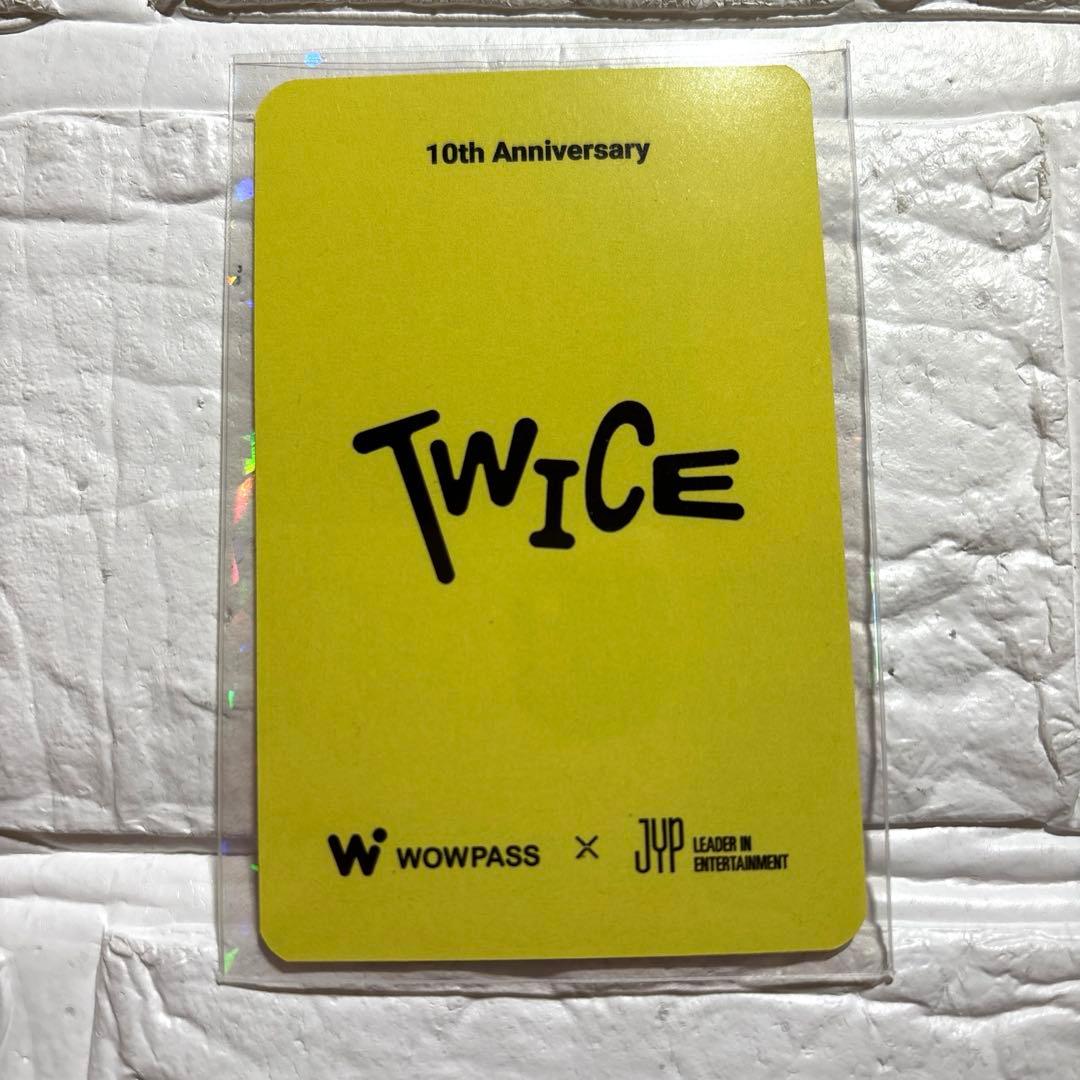 TWICE ミナ ♡ wowpass TWICE 10周年　購入特典限定トレカ
