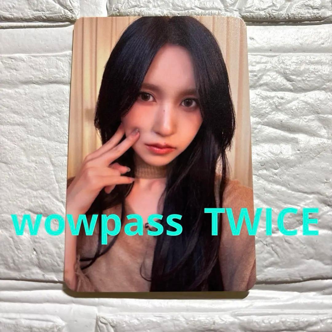 TWICE ミナ ♡ wowpass TWICE 10周年　購入特典限定トレカ