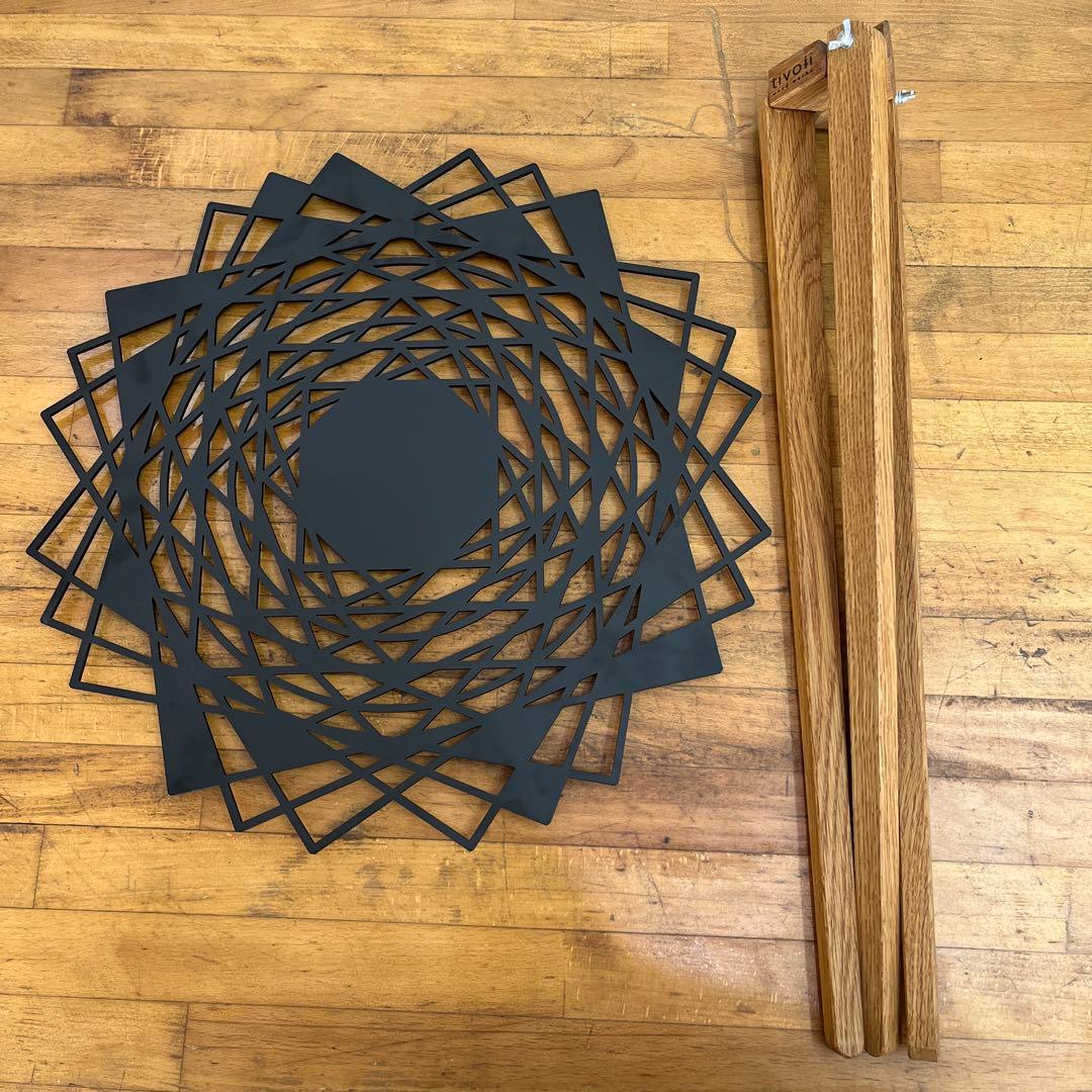 手裏剣テーブルセットTIVOLI チボリ　WOODWORKS アウトドアテーブル