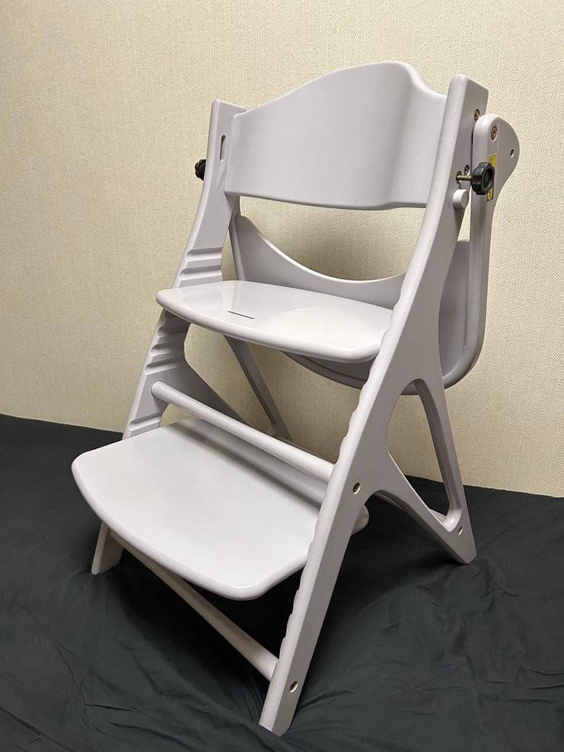 大和屋 yamatoya アッフルチェア ソフトラベンダー ベビーチェア
