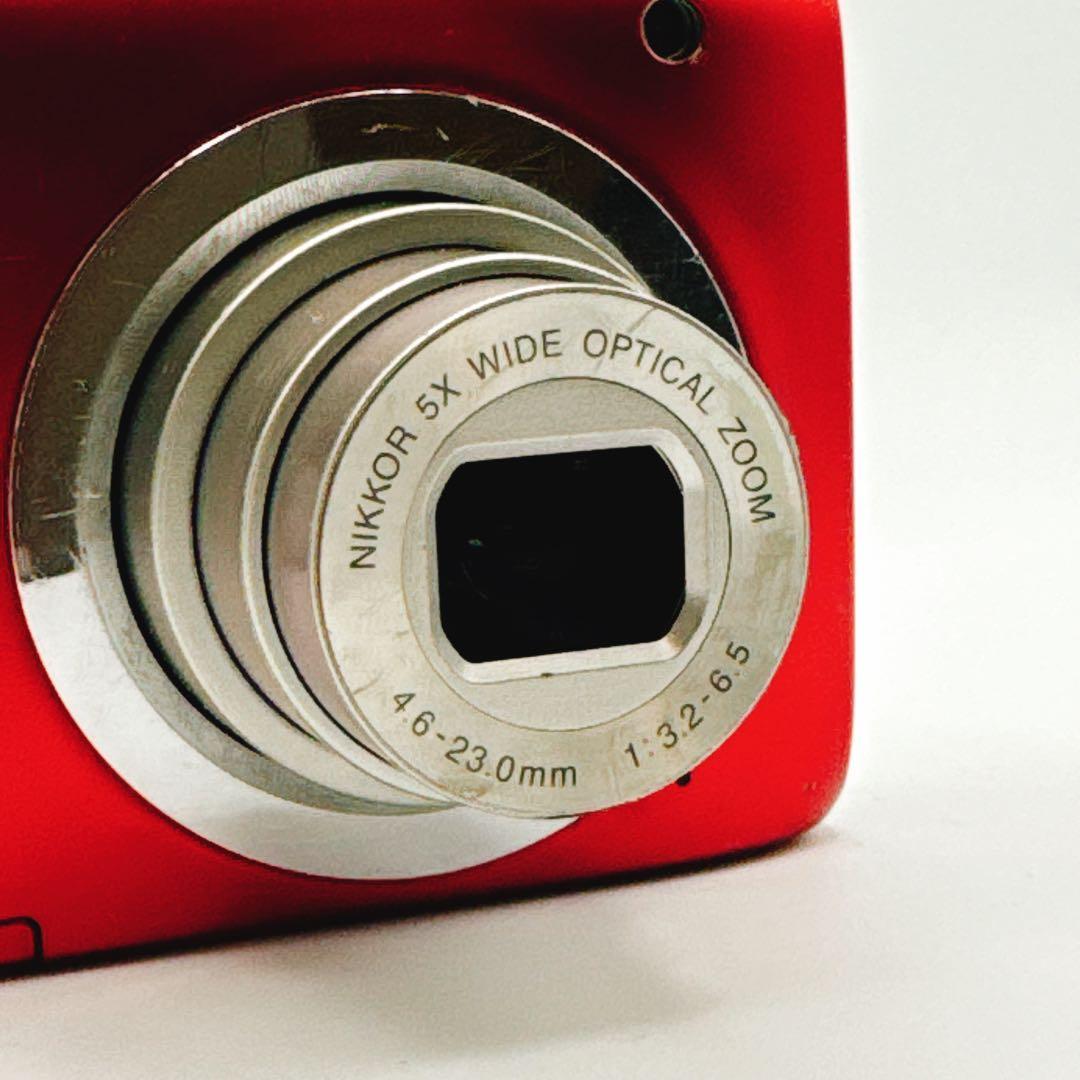 ニコン COOLPIX A100 レッド 動作OK
