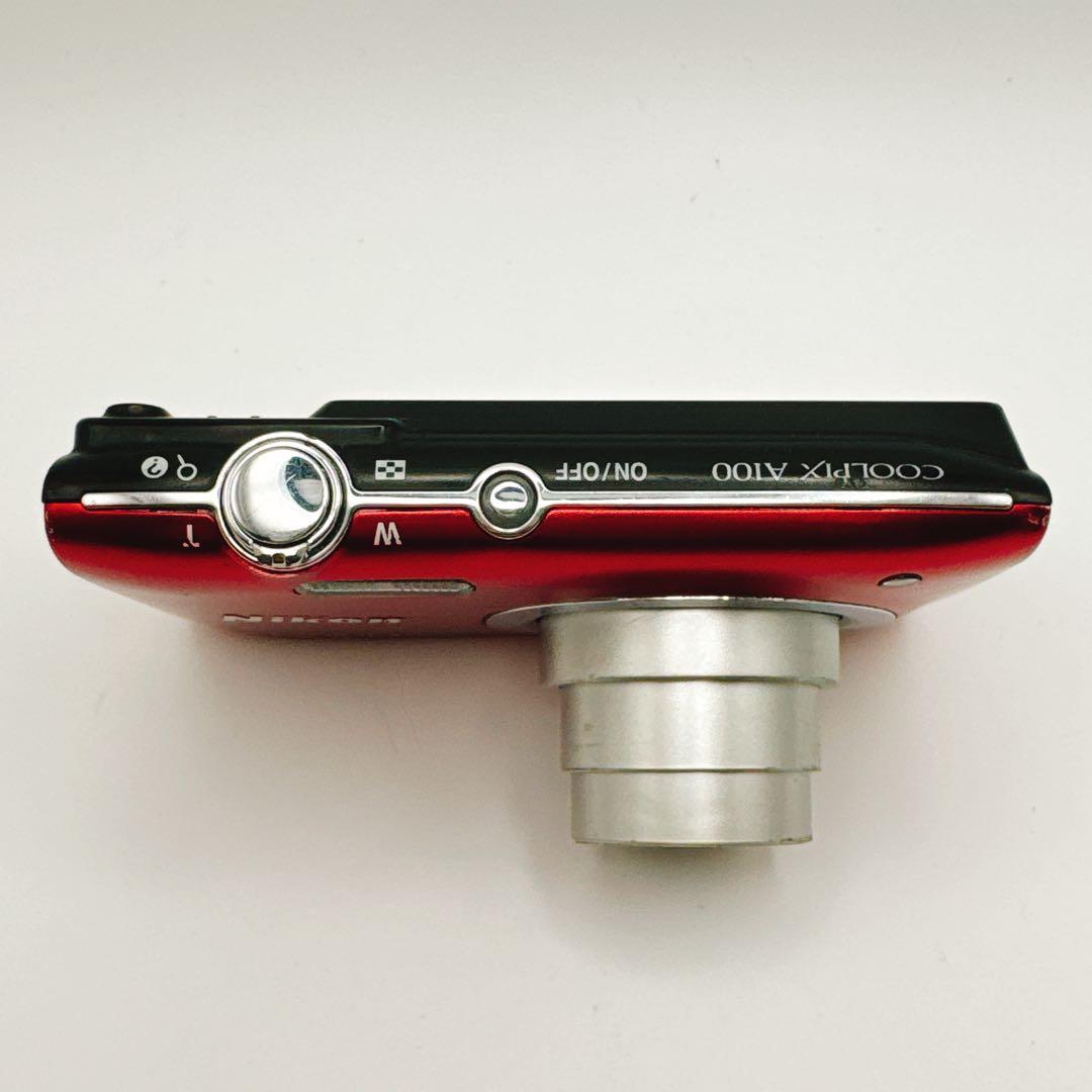 ニコン COOLPIX A100 レッド 動作OK