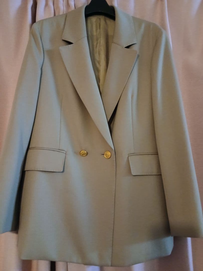 マカフィー ウールギャバジンダブルブレストジャケットTOMORROWLAND