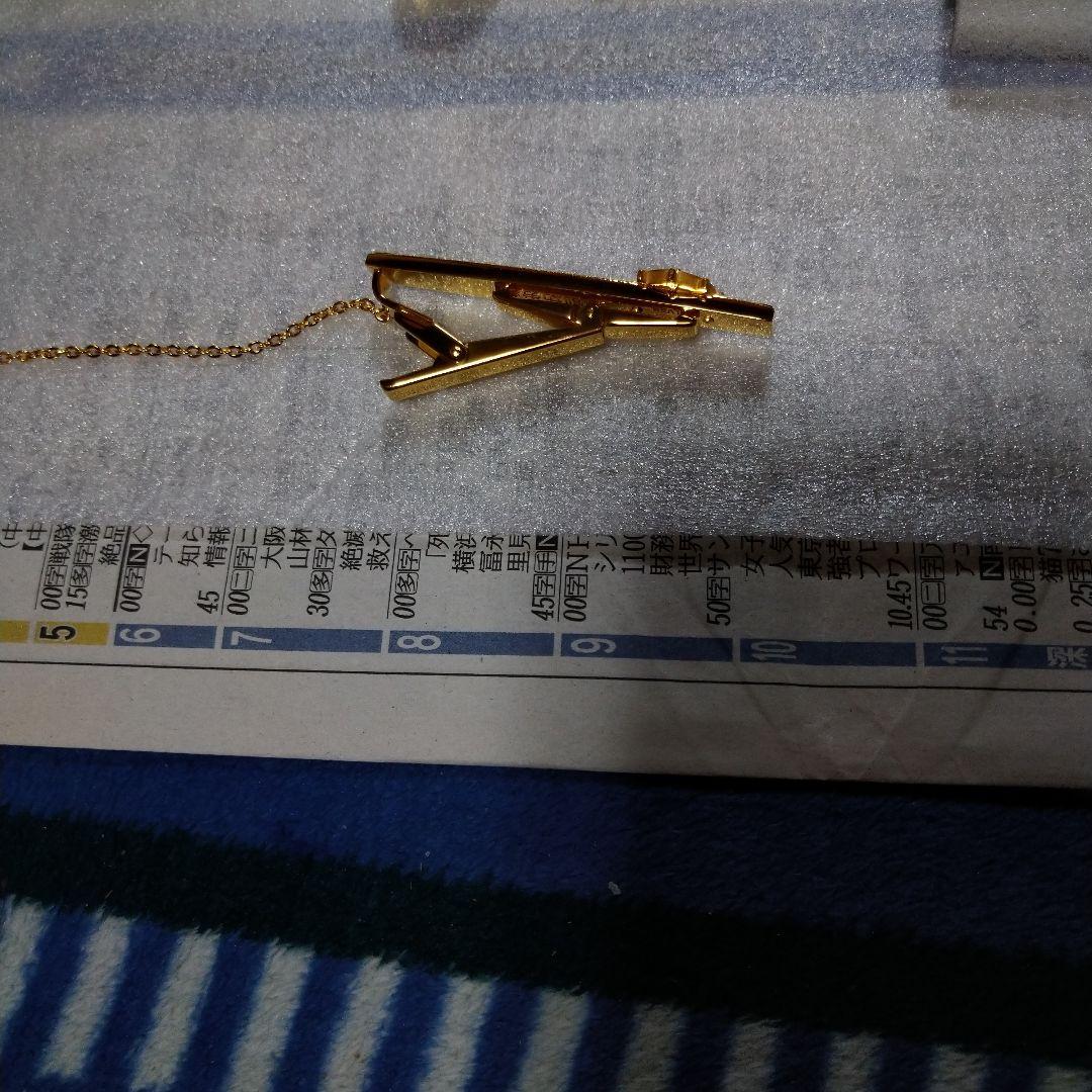 JSU ゴールド ネクタイピン ケース付き