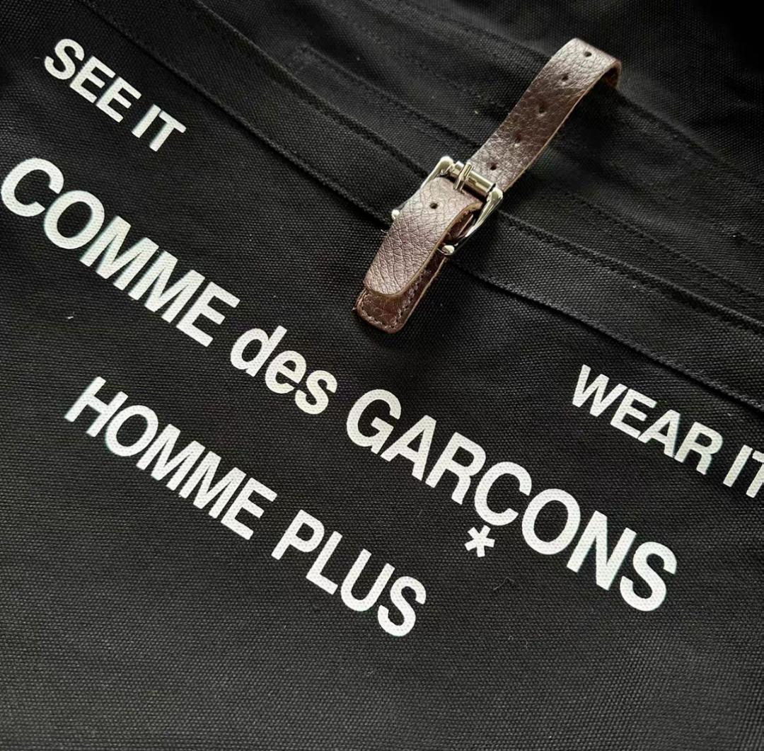 COMME des GARÇONS HOMME PLUS 黒 ショルダーバッグ