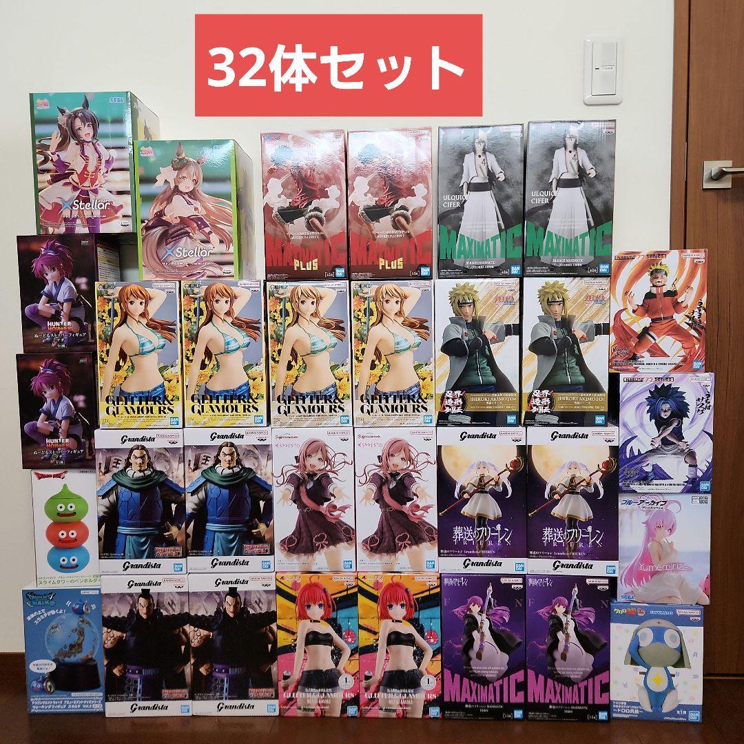【新品・未開封】美少女フィギュア　プライズフィギュアまとめ売り　32体セット