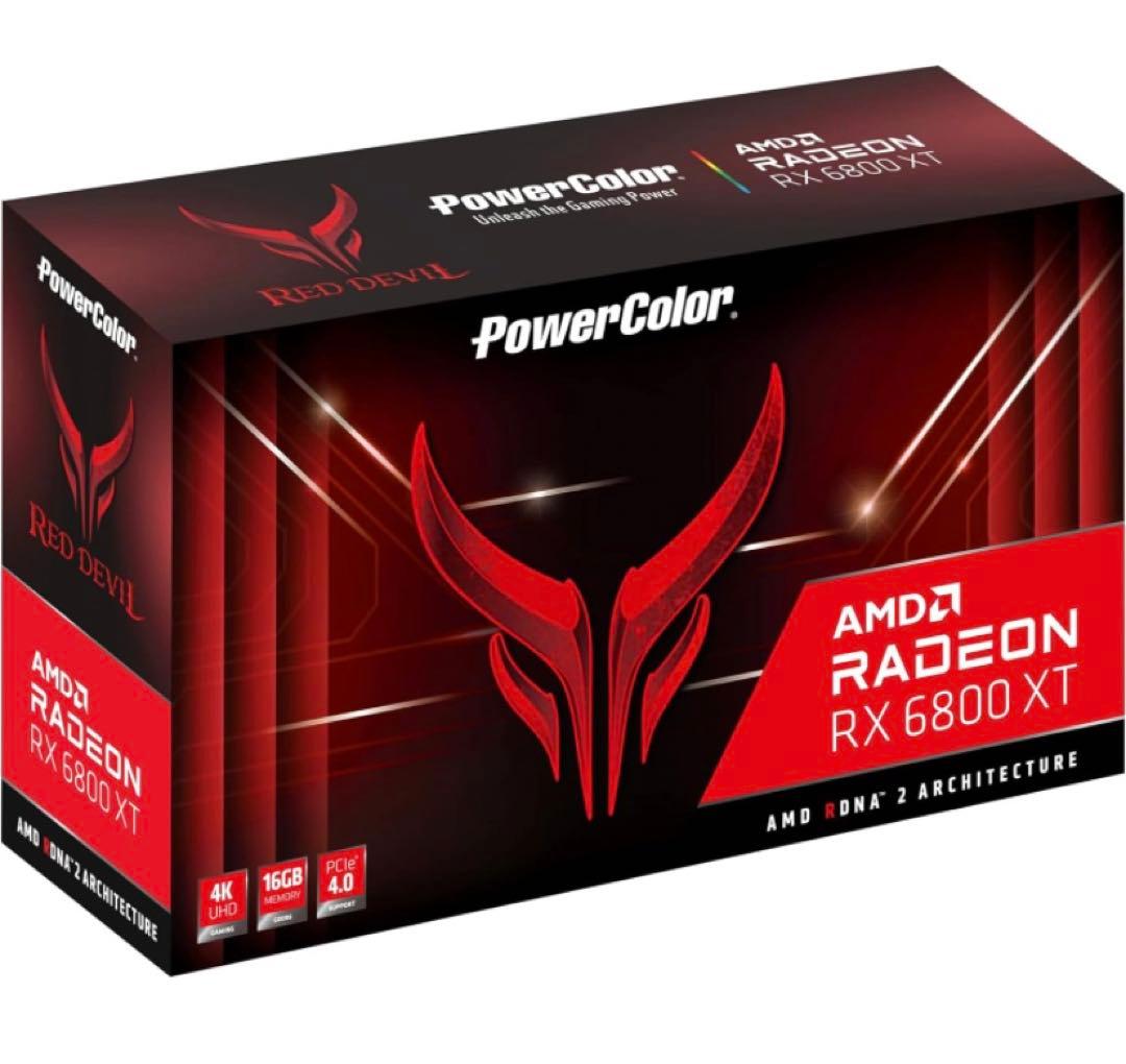 グラフィックボード・グラボ・ビデオカード PowerColor AXRX 6800XT 16GBD6-3DHE/OC