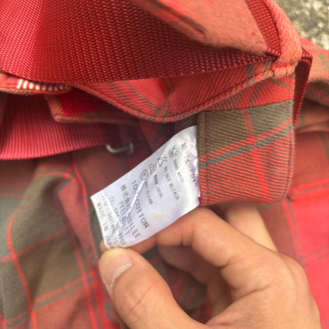 希少 PEEL&LIFT ボンテージパンツ エリオット タータンチェック パンク