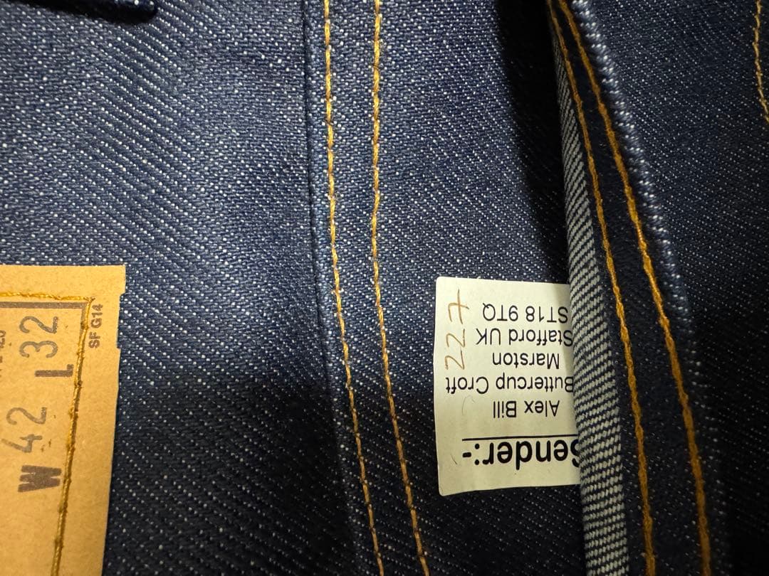80s USA製 Levi’s 517-0217 デッドストック W42 L32