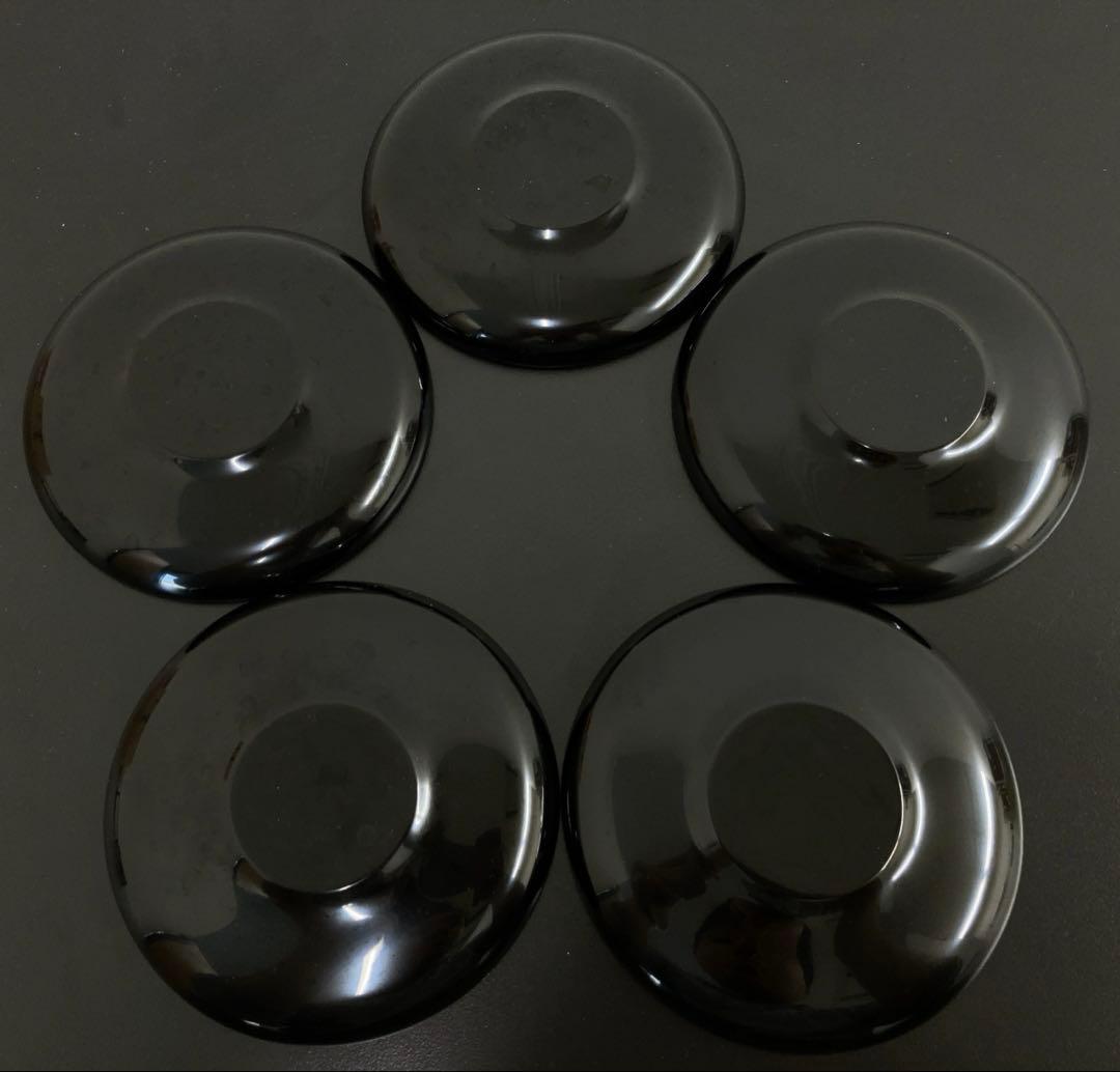 輪島塗　漆器　童蒔絵　茶托　5枚セット