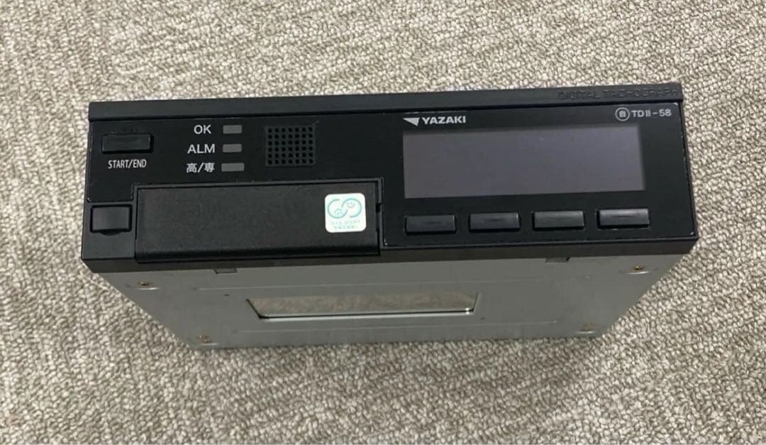 YAZAKI DTG7 2カメラ矢崎 ドラレコ一体型デジタコデジタコ YDX7