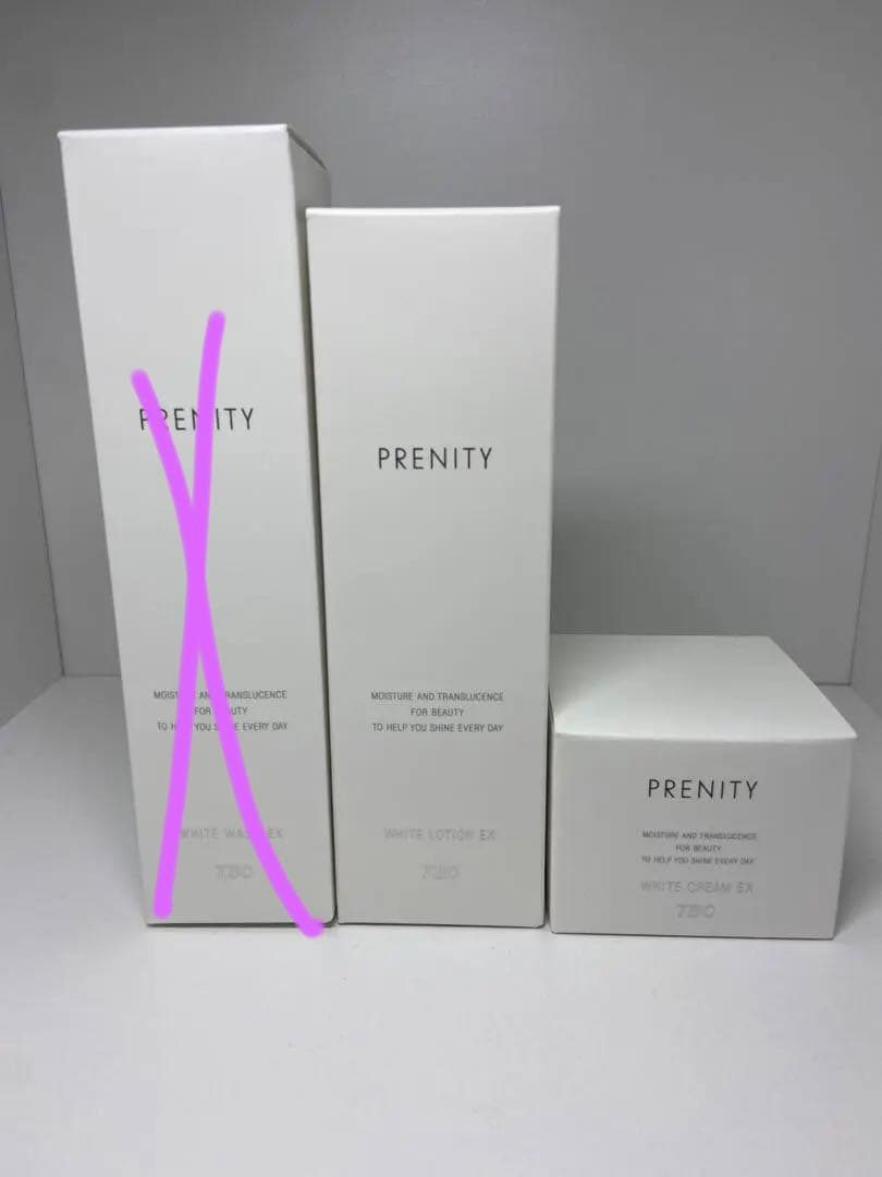 TBC PRENITY（プレニティ）ローション　クリーム　２点セット