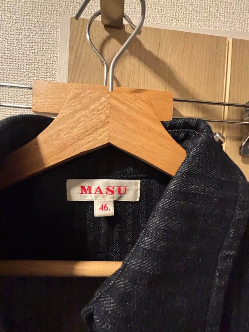古*記様 MASU デニムジャケット ダークグレー 46