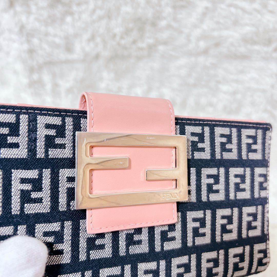 FENDI 長財布　ズッキーノ　FF柄　ズッカ柄
