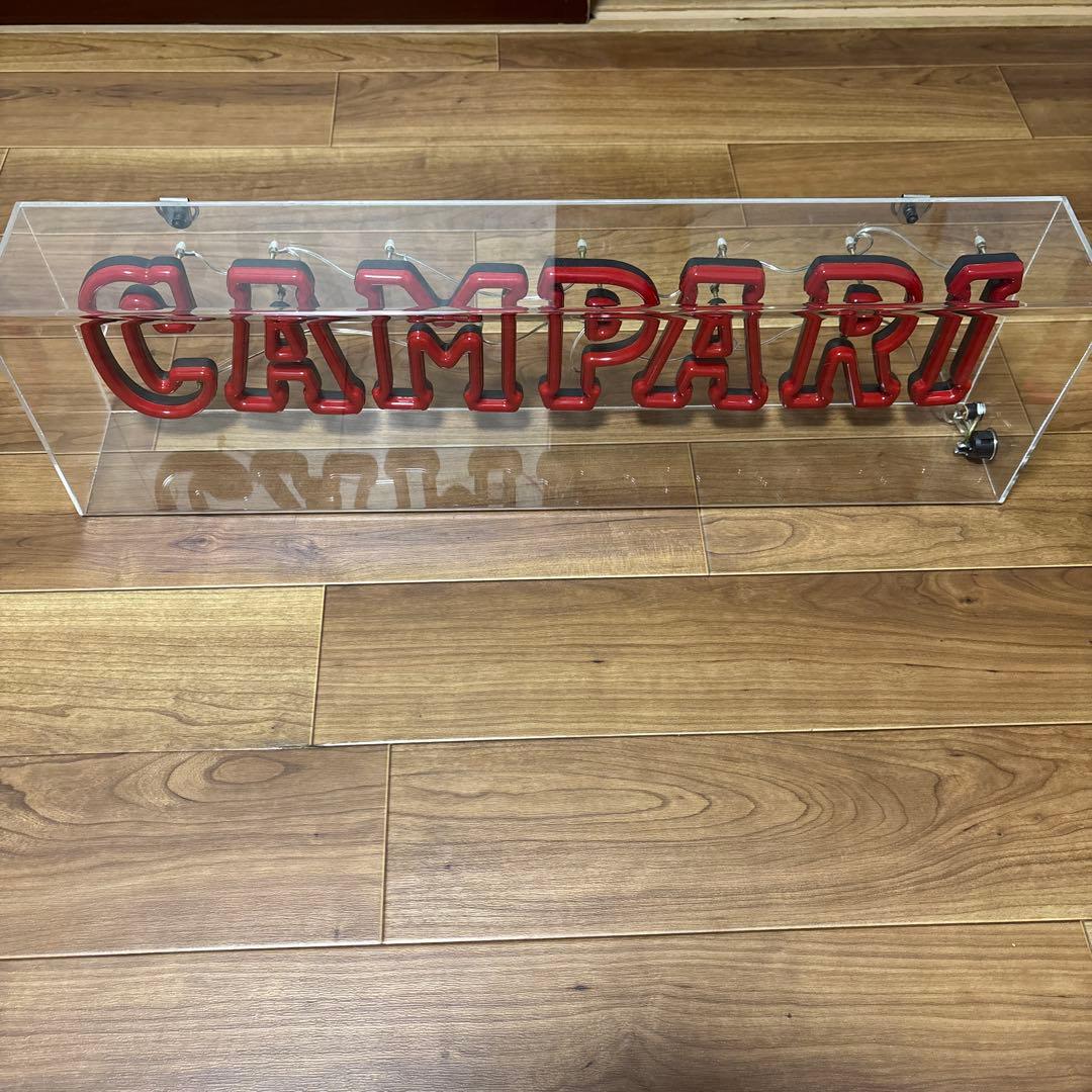 カンパリ ネオン管 壁飾り バー