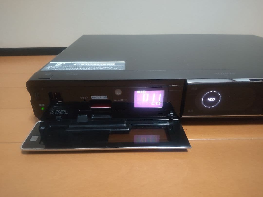 シャープ　AQUOS　BD―HDW63 320GB→1TB プチメンテ済み