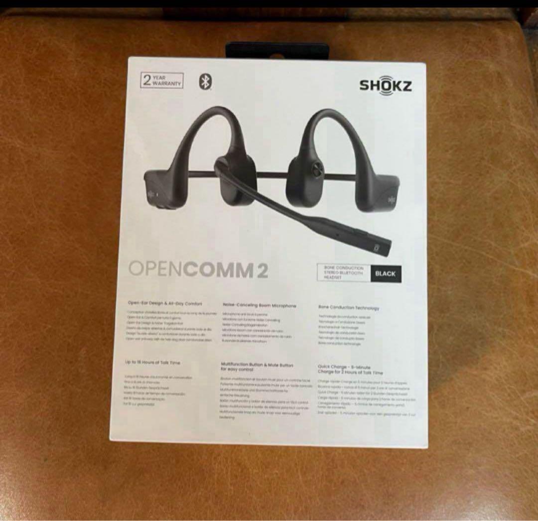 新品 骨伝導 Shokz SKZ-EP-000022 OpenComm2