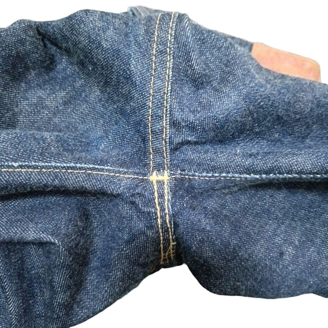 ✨FULLCOUNT セルビッチ 革パッチ ブーツカット フレアデニム 日本製