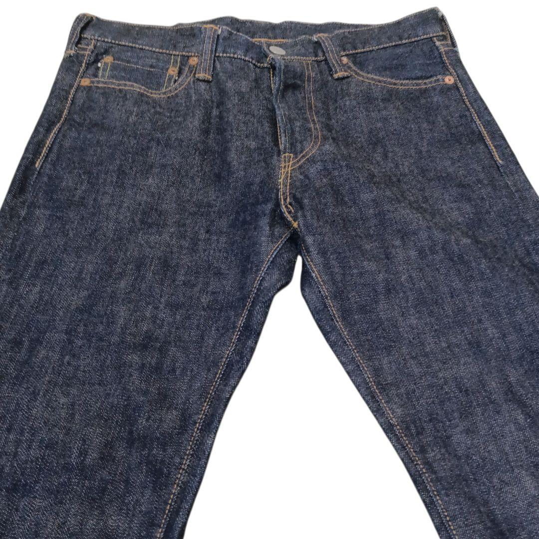 ✨FULLCOUNT セルビッチ 革パッチ ブーツカット フレアデニム 日本製