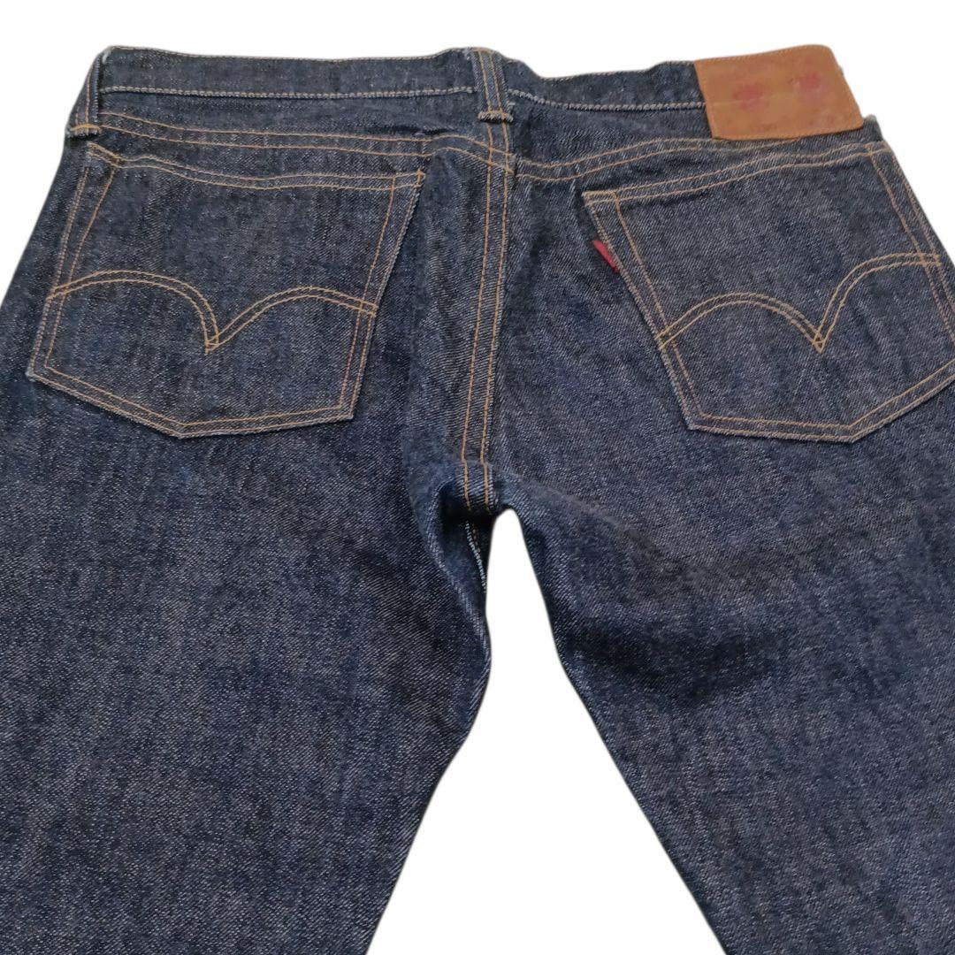 ✨FULLCOUNT セルビッチ 革パッチ ブーツカット フレアデニム 日本製