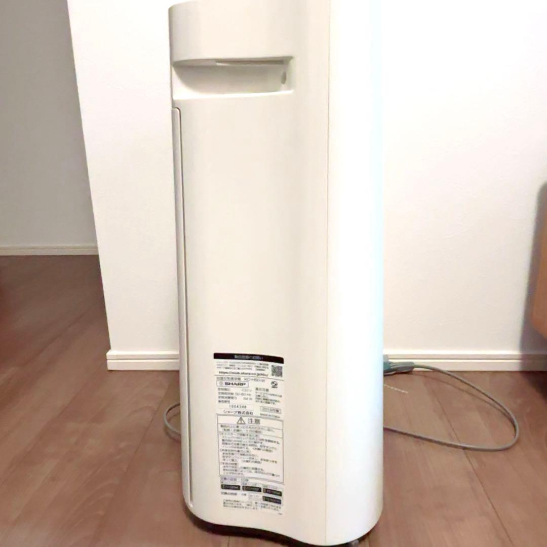 【美品】SHARP 加湿 空気清浄機 プラズマクラスター / KC-H50-W