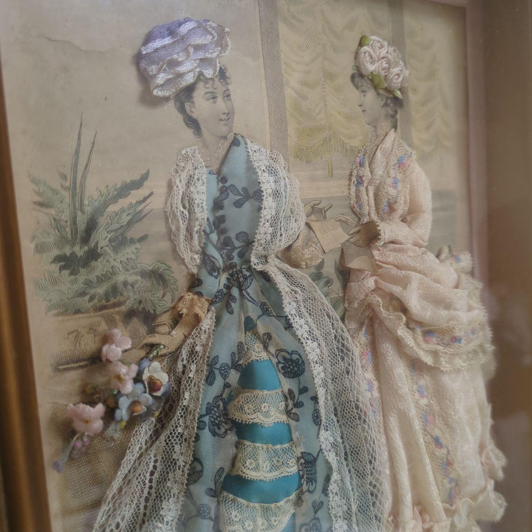 専用！モード版画コラージュ　立体額縁