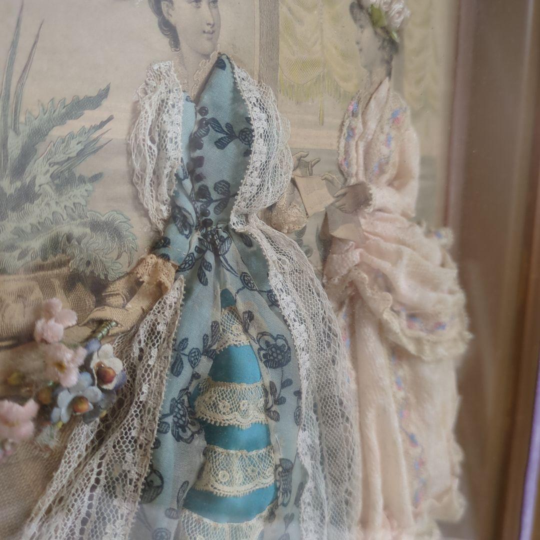 専用！モード版画コラージュ　立体額縁