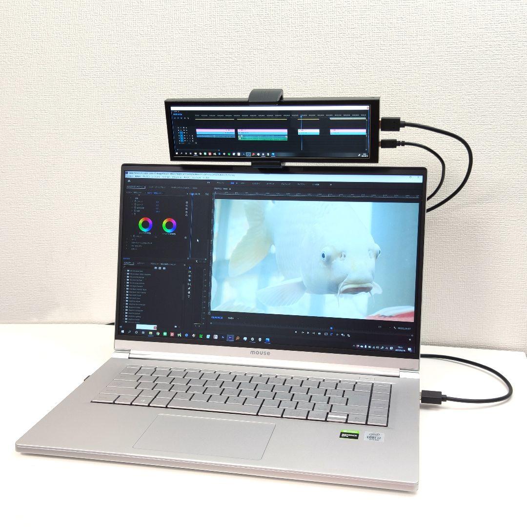 ケース入り細長液晶ディスプレイ 480x1920