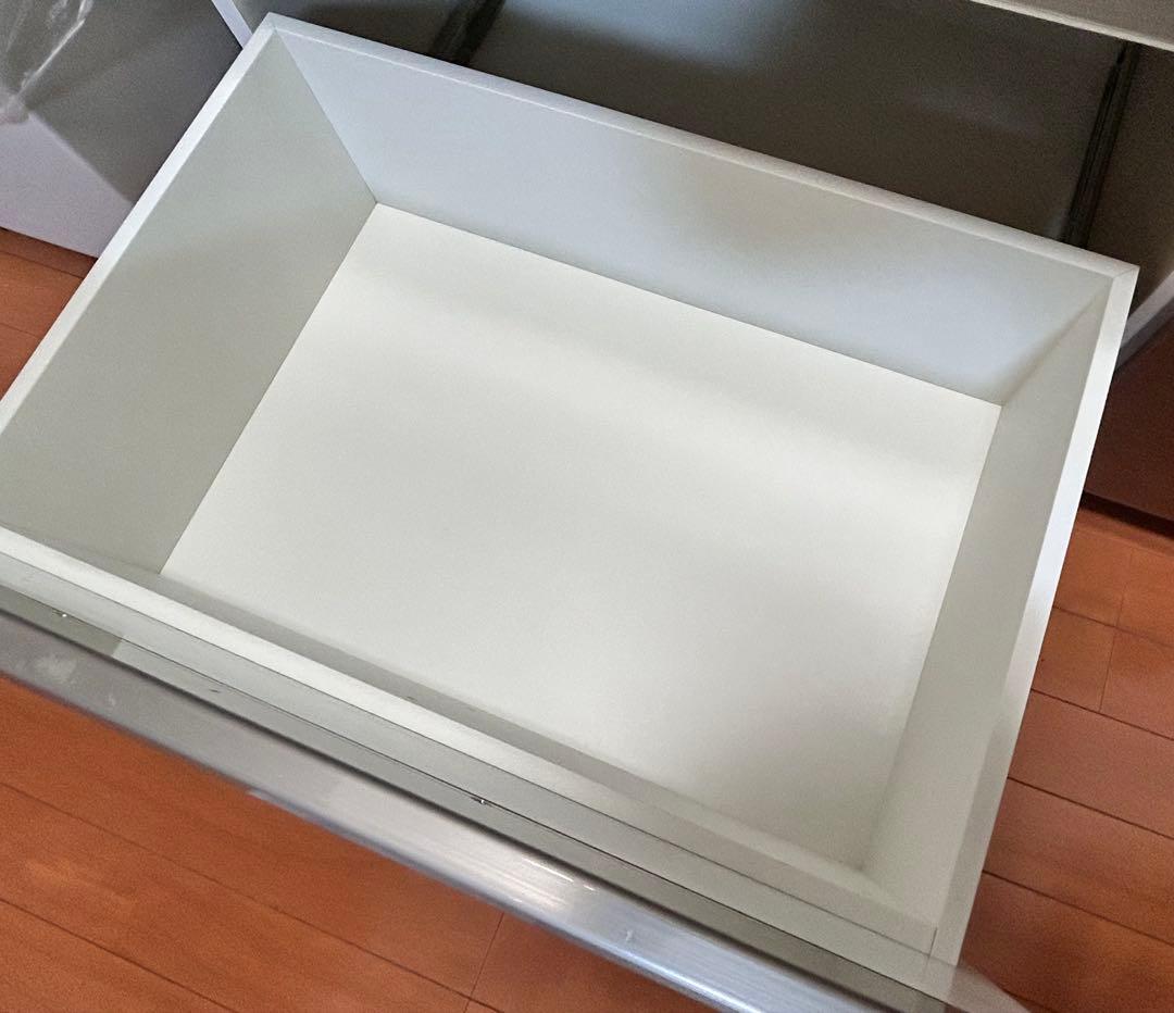 ニトリ　キッチカウンター(アルミナ3 100CT シルバー)