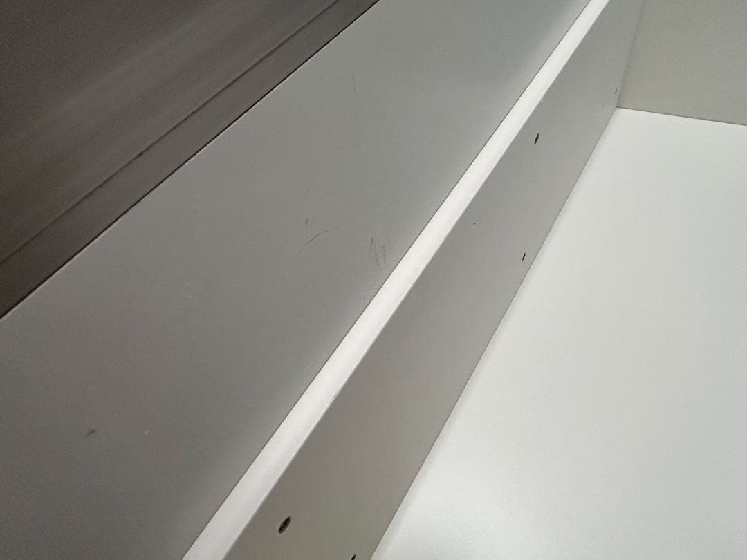 ニトリ　キッチカウンター(アルミナ3 100CT シルバー)