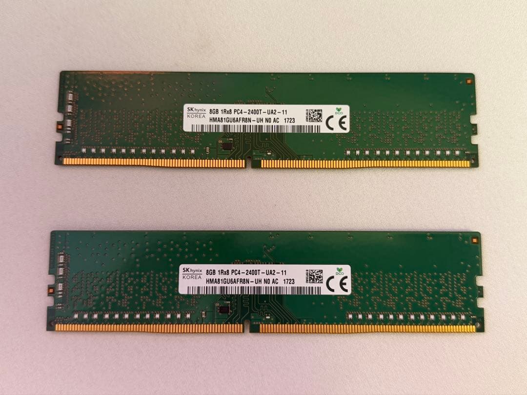 あ*き様 16GB (8GB×2枚) DDR4 2400MHz メモリ