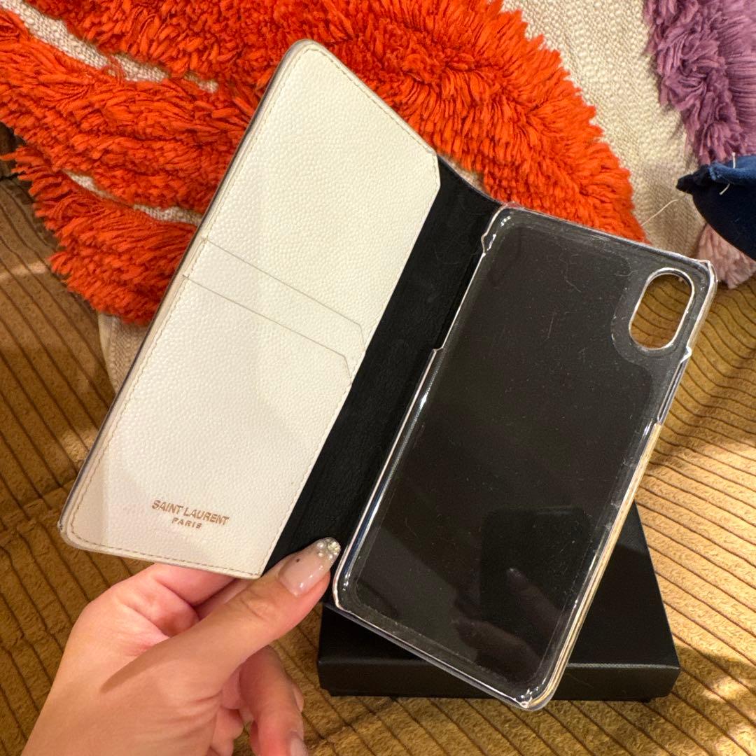 SAINT LAURENT 手帳型ケース