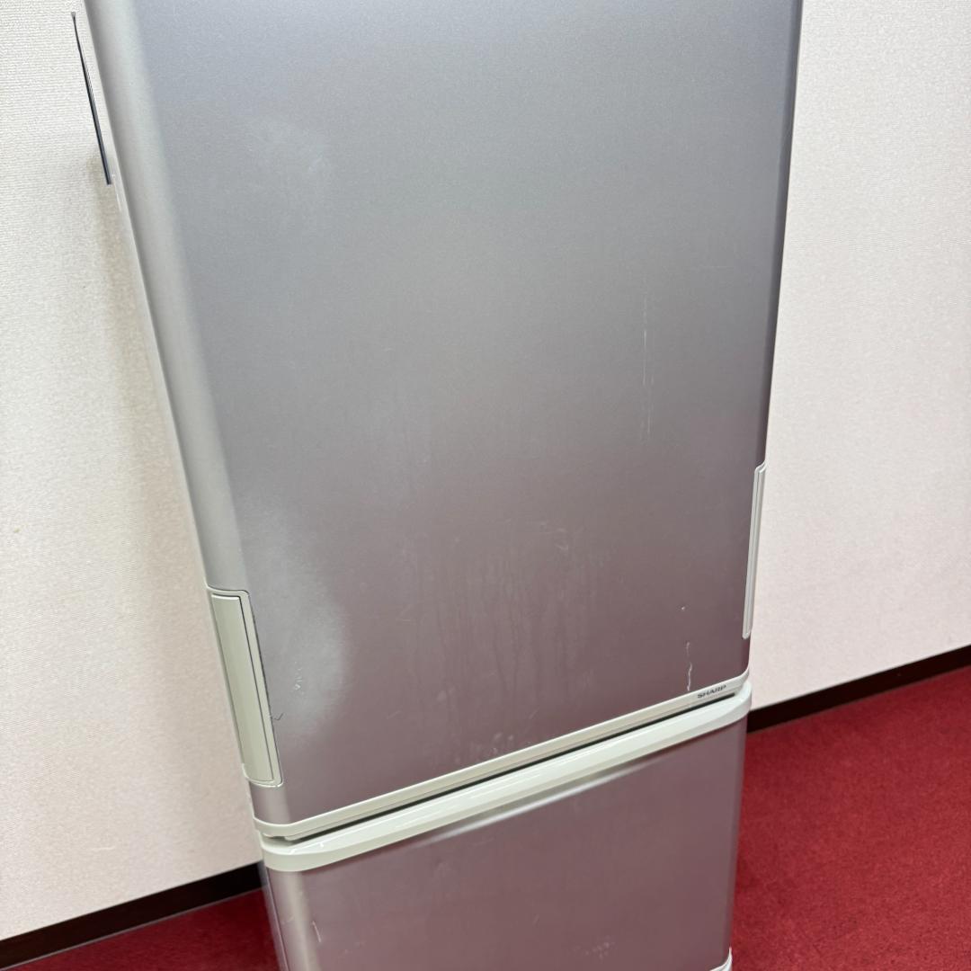 東京23区送料無料　美品シャープ2017年製　3ドア350L　洗浄/除菌済み