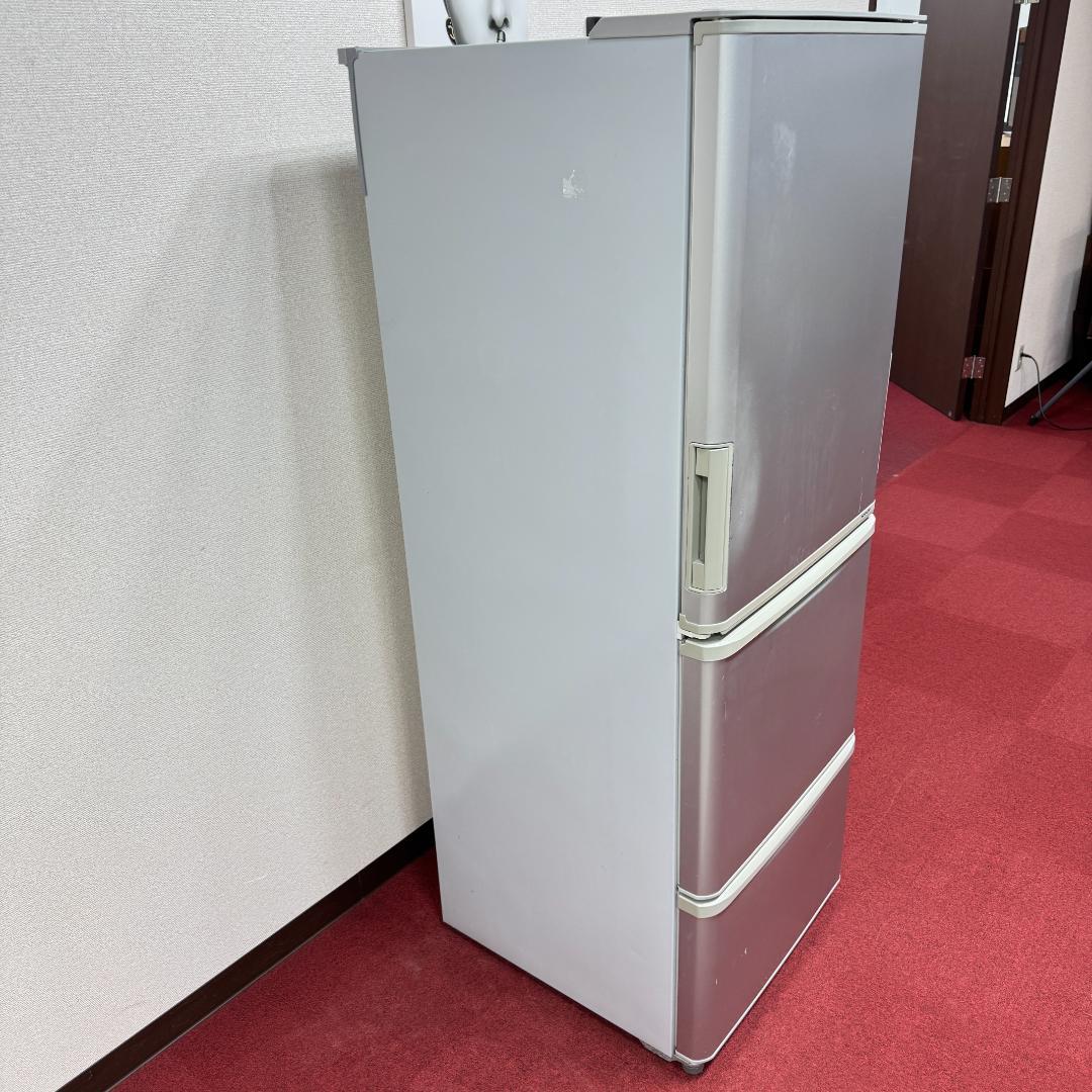 東京23区送料無料　美品シャープ2017年製　3ドア350L　洗浄/除菌済み
