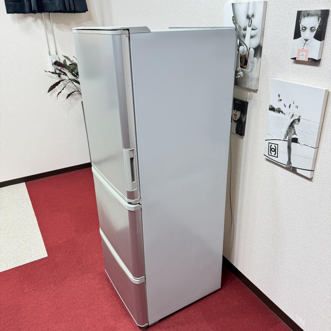 東京23区送料無料　美品シャープ2017年製　3ドア350L　洗浄/除菌済み