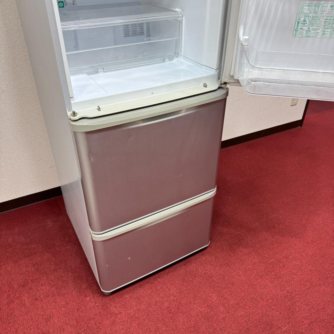 東京23区送料無料　美品シャープ2017年製　3ドア350L　洗浄/除菌済み