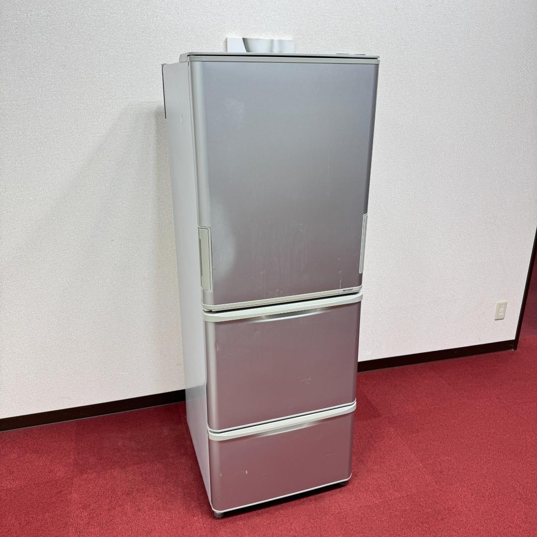 東京23区送料無料　美品シャープ2017年製　3ドア350L　洗浄/除菌済み