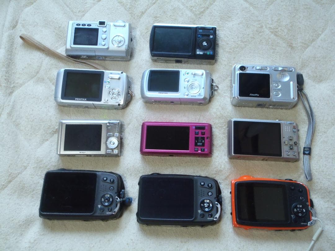 ⭕️動作品XP140など❤️１１台セット❤️各メーカー揃い❤️デジタルカメラ❤️