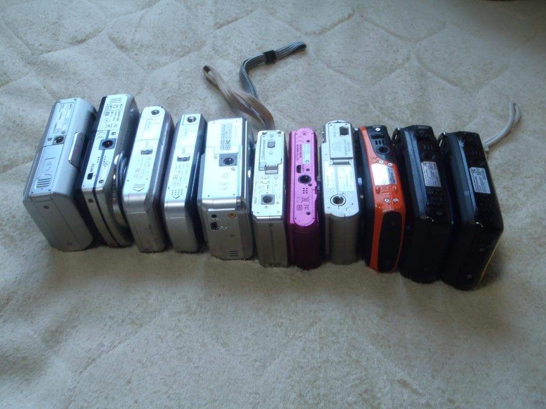 ⭕️動作品XP140など❤️１１台セット❤️各メーカー揃い❤️デジタルカメラ❤️