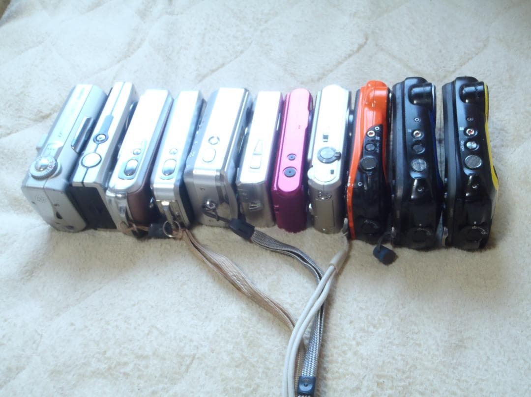 ⭕️動作品XP140など❤️１１台セット❤️各メーカー揃い❤️デジタルカメラ❤️