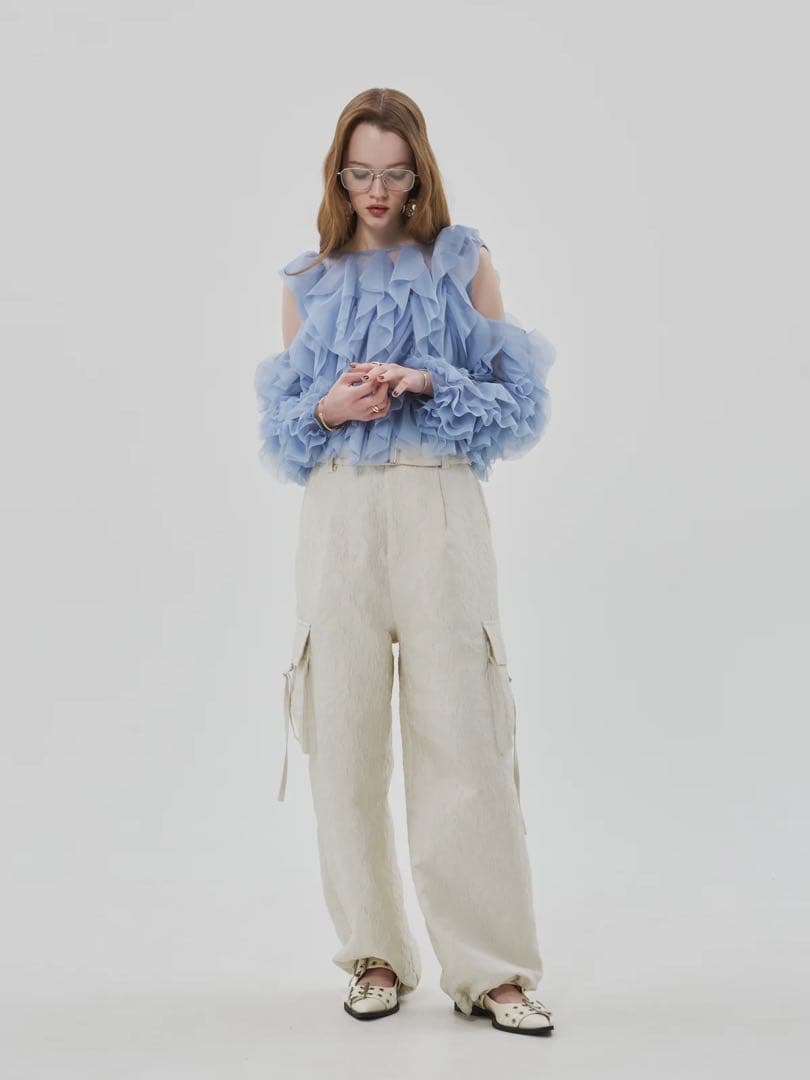 the toe MADISON JACQUARD PANTS ★当日発送★