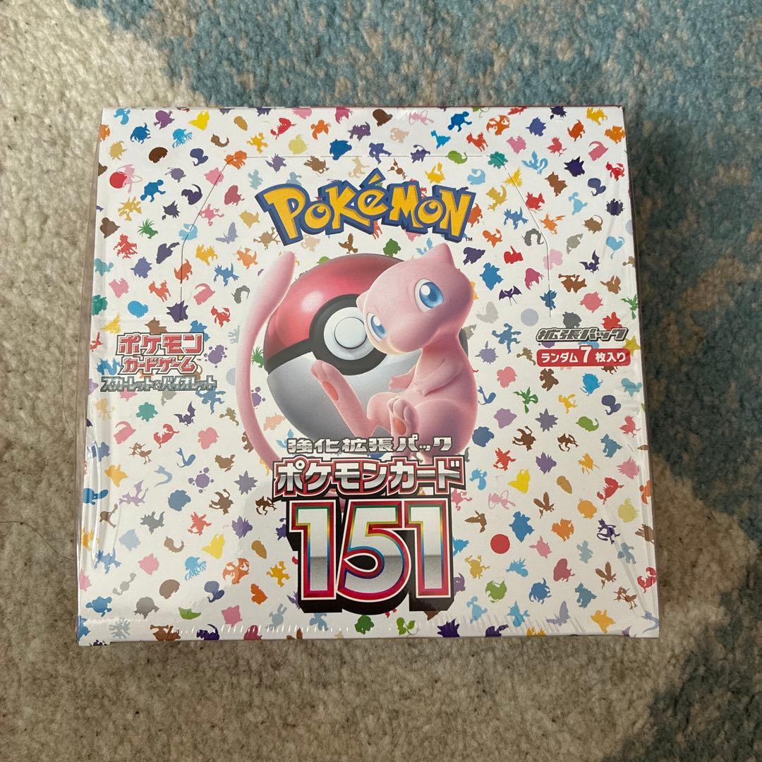 ポケモンカード 151 BOXシュリンク付き