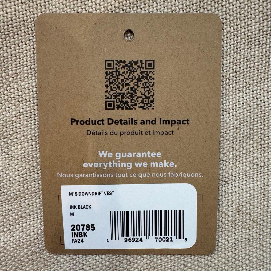 パタゴニア 25AW M's Downdrift Vest M