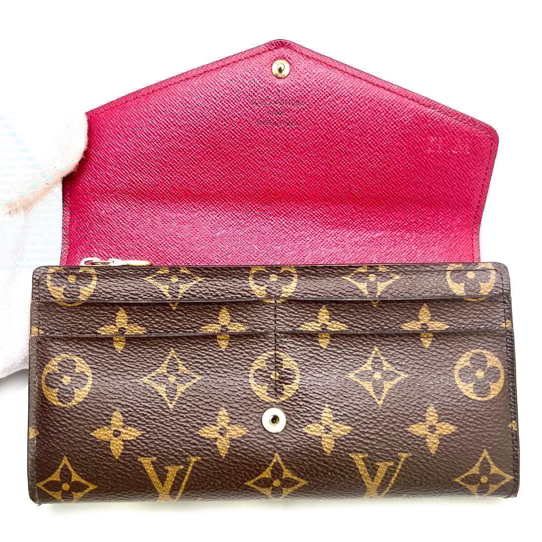 【現行型 ICチップ内蔵】 ルイヴィトン モノグラム 新型ポルトフォイユサラ