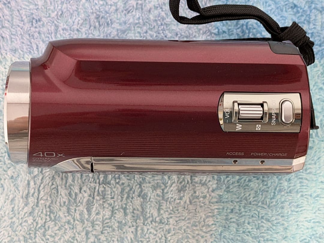 超美品　Victor Everio HDD ビデオカメラ ４０倍ズーム