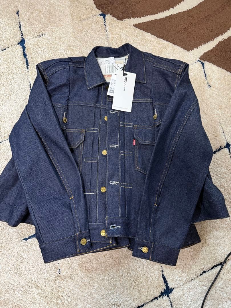 Levi's / sacai ダークブルー デニムジャケット1Size
